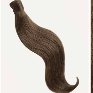 Luxy Ash Brown Ponytail Extension